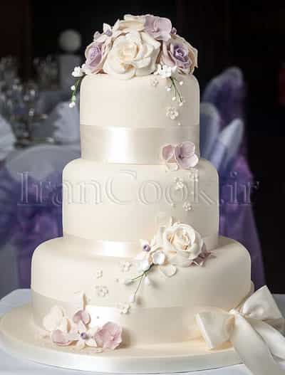 تزئین کیک عروسی