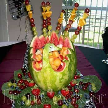 تزئینات ظرف میوه