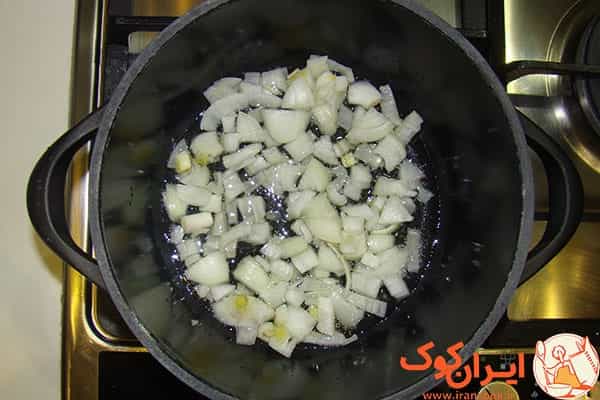 ماکارونی دمی ایرانی