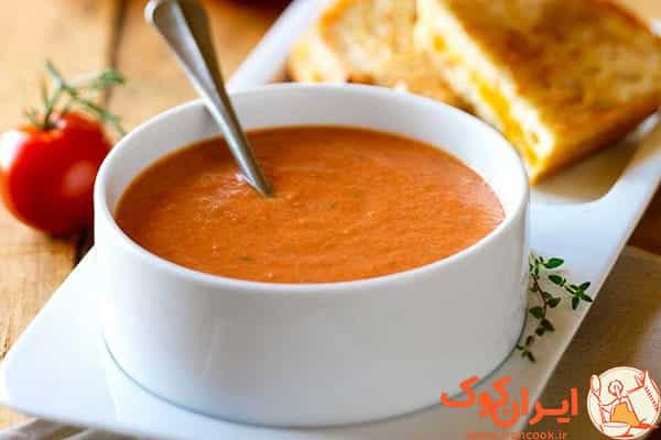 سوپ گوجه فرنگی