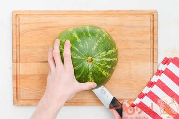 سه روش برای بریدن هندوانه