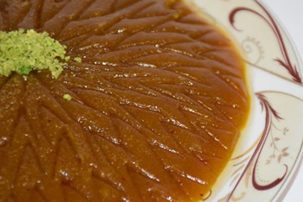 حلوا زعفرانی ساده