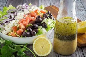 سس سالاد رژیمی