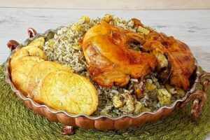 طرز تهیه سیب پلو