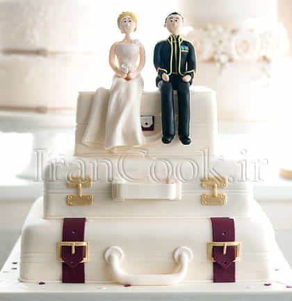 مدل های تزیین کیک عروسی – 4